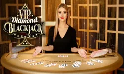 VIP Diamond Blackjack live table